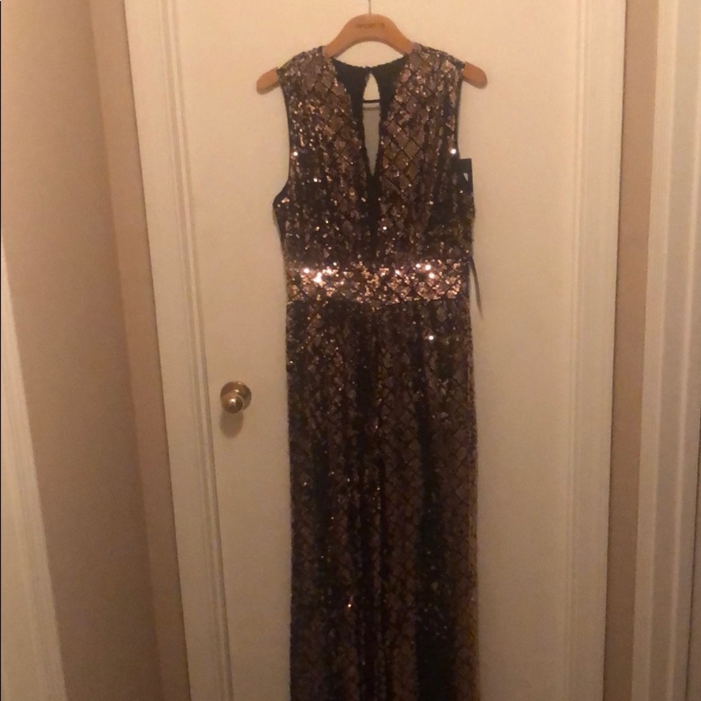 Rose Gold Sequin Jumper